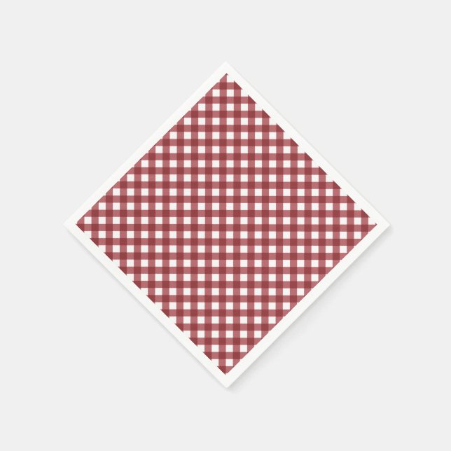CHEX 10-WINE-PAPER NAPKINS (Corner)