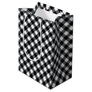 Chex 12-BLACK-WHITE-GIFT BAG m
