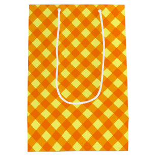 Chex 3-ORANGE YELLOW-GIFT BAG M