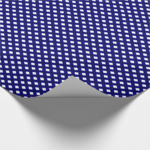 CHEX 4 DARK BLUE-GIFT WRAPPING PAPER