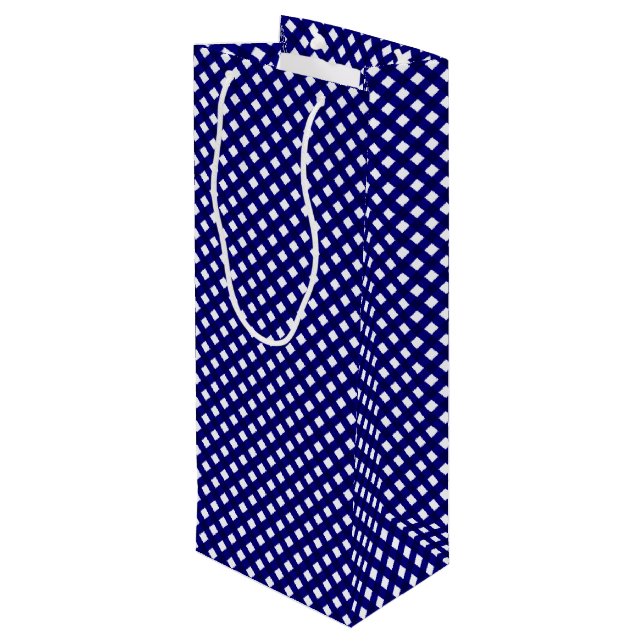 Chex 4-DARK BLUE-WINE BOTTLE GIFT BAG (Back Angled)