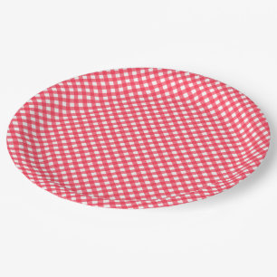 CHEX 7-WATERMELON RED-PAPER PLATES