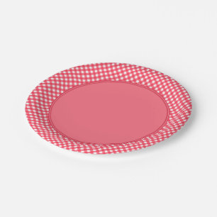 CHEX 7-WATERMELON RED-PAPER PLATES-2 PAPER PLATE