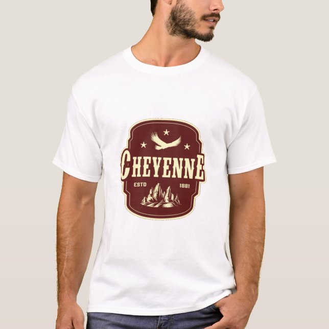 Cheyenne WY T-Shirt (Front)