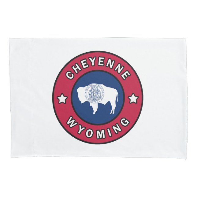 Cheyenne Wyoming Pillowcase (Front)