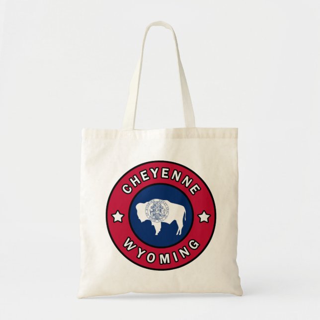 Cheyenne Wyoming Tote Bag (Front)