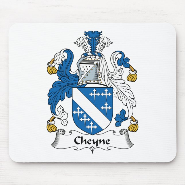 Cheyne Family Crest Mouse Pad (Front)
