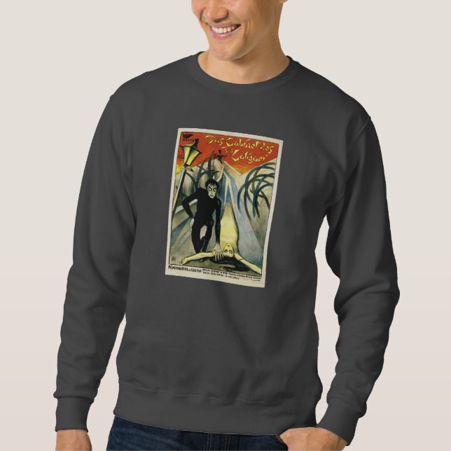 CHFU dark grey Cabinet of Dr Caligari sweatshirt (Front)