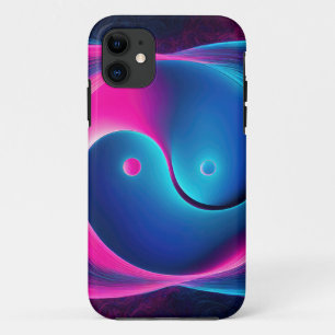 Chi Fusion: Vibrant Yin Yang Energies Case-Mate iPhone Case