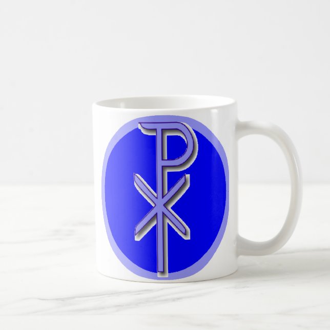 CHI-RHO Christ Mug (Right)