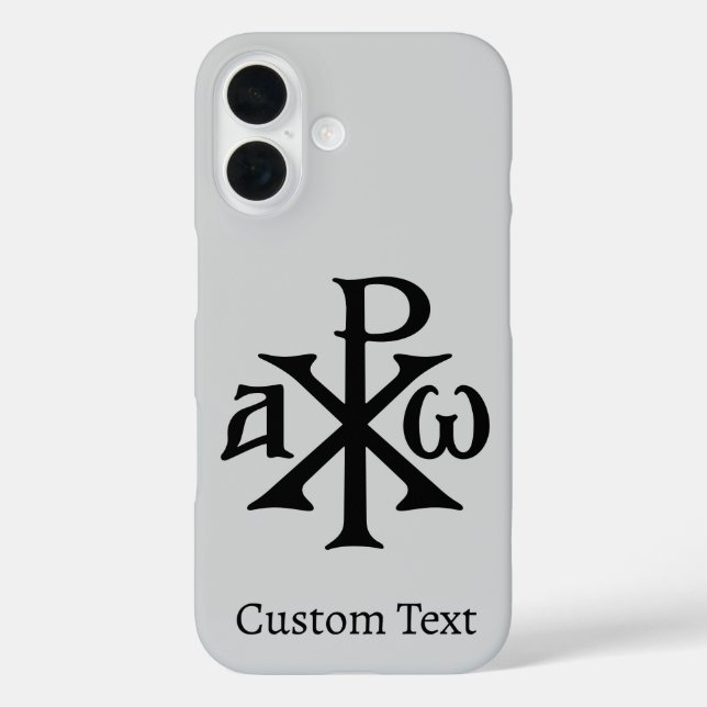 Chi Rho Christogram Case-Mate iPhone Case (Back)