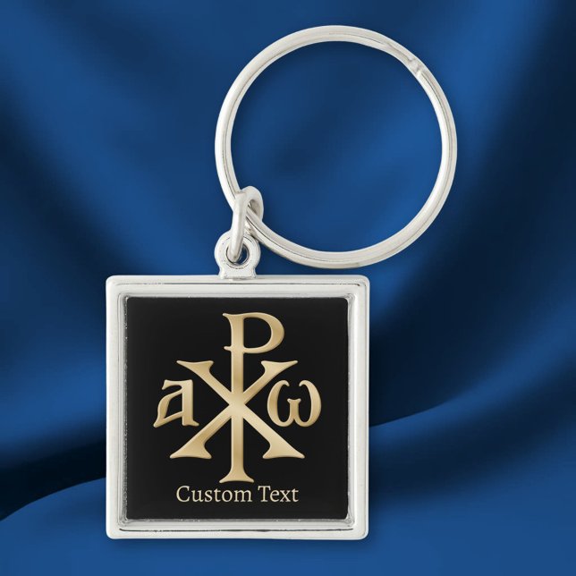Chi Rho Christogram Key Ring (Creator Uploaded)