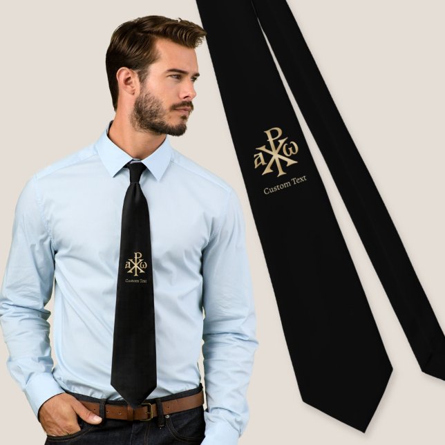 Chi Rho Christogram Tie (Creator Uploaded)
