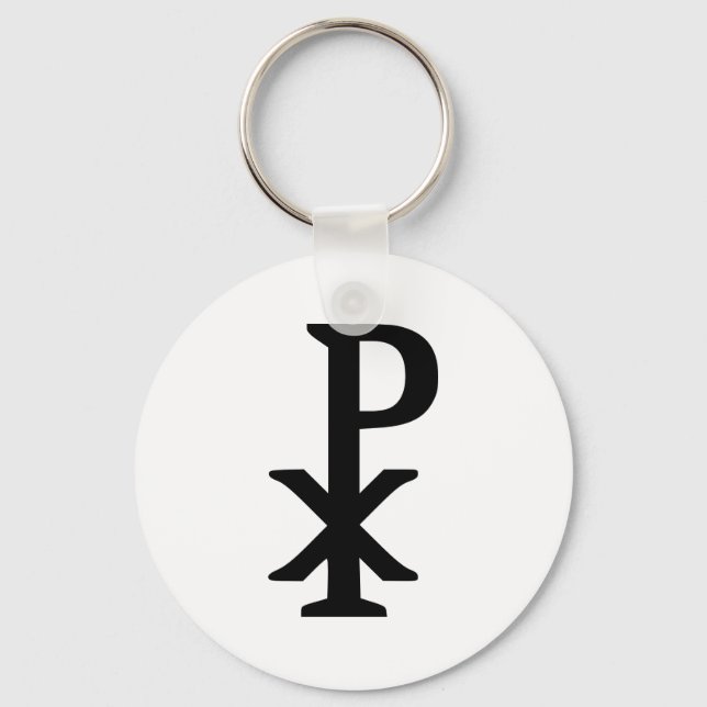 Chi rho - Jesus Key Ring (Front)