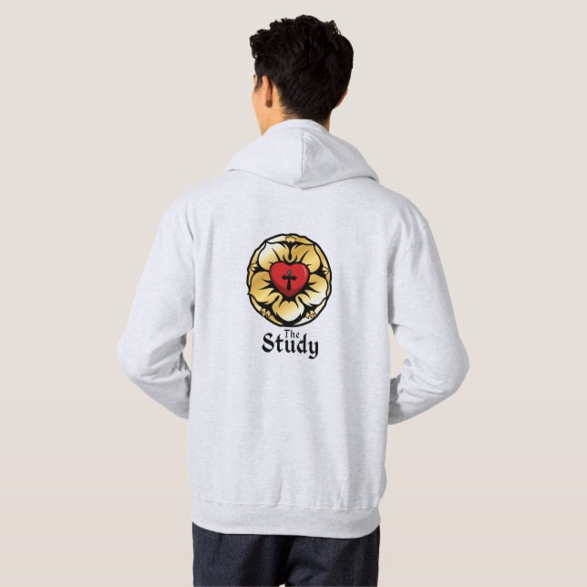 Chi Rho - the Study  Hoodie (Back Full)