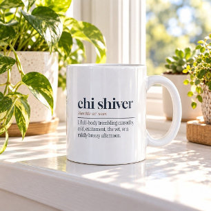 Chi Shiver Trembles At A Mild Breeze Coffee Mug