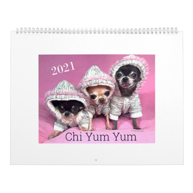Chi Yum Yum 2021 Calendar (Cover)