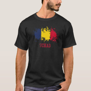 Chian enthusiasts for Tchad and Chad   T-Shirt
