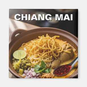 Chiang Mai Khao Soi Thai Food Magnet