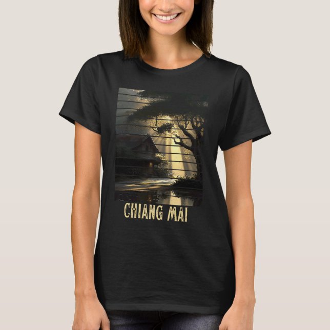 Chiang Mai Thailand Backpacking and Digital Nomad  T-Shirt (Front)