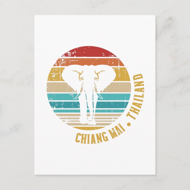 Chiang Mai Thailand Postcard (Front)