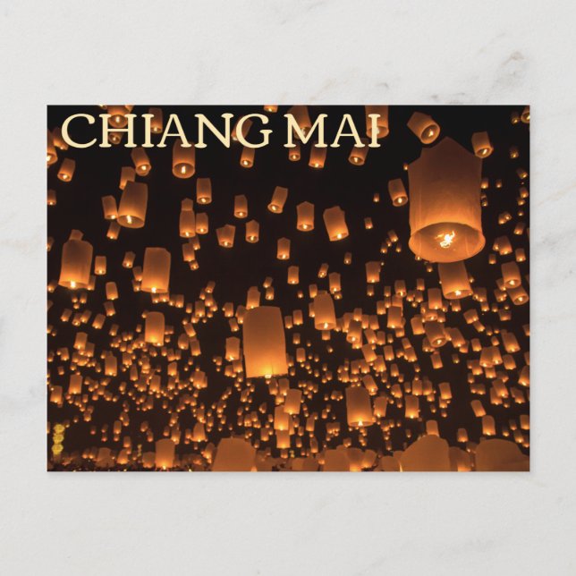Chiang Mai, Thailand Postcard (Front)