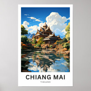 Chiang Mai Thailand Travel Print
