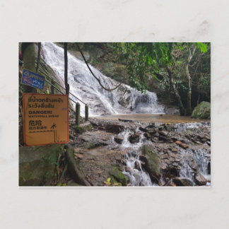 Chiang Mai Thailand Waterfalls Postcard