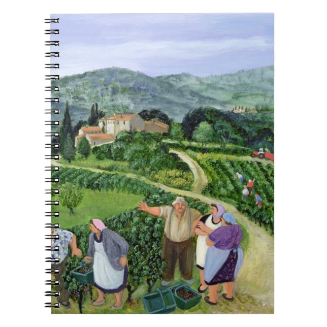 Chianti Classico Villa Trasqua Spiral Notebook (Front)
