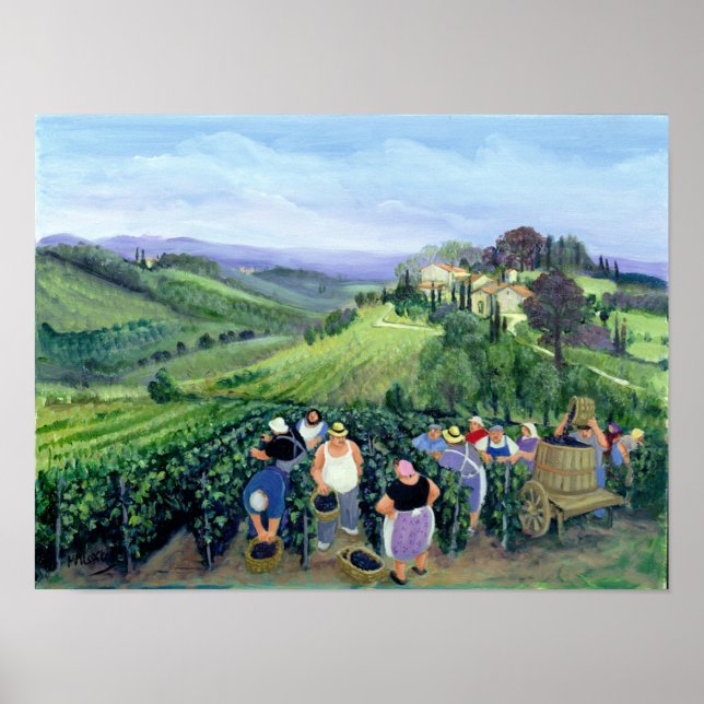 Chianti Landscape Poster (Front)