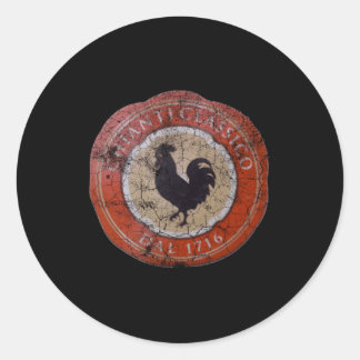 Chianti O Emblem Italian Red Wine Label