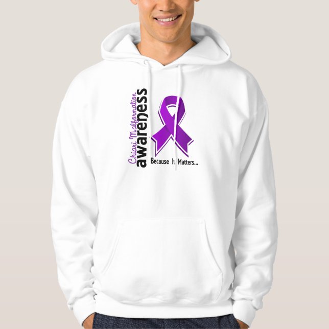 Chiari Malformation Awareness 5 Hoodie (Front)