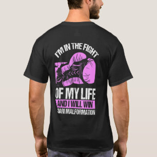Chiari Malformation Awareness Win Survivor Purple  T-Shirt