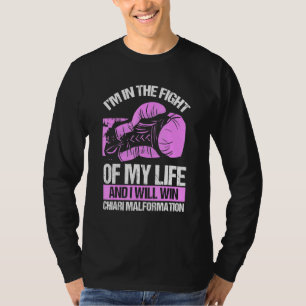Chiari Malformation Awareness Win Survivor Purple  T-Shirt