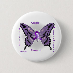 Chiari Malformation: Chiari On! 6 Cm Round Badge