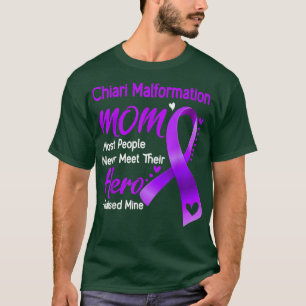 Chiari Malformation Mom I Raised Mine Ribbon Love  T-Shirt
