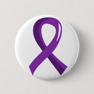 Chiari Malformation Purple Ribbon 3 6 Cm Round Badge