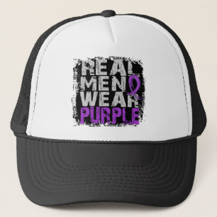 Chiari Malformation Real Men Wear Purple Trucker Hat