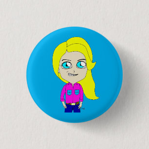 chibi 3 cm round badge