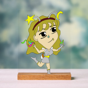 chibi  acrylic sign