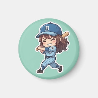 Chibi Baseball Edition - Heavy Hitter Magnet