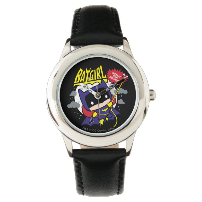 Chibi Batgirl Ready For Action Watch (Front)