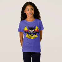 Chibi Batgirl With Gotham Skyline & Logo