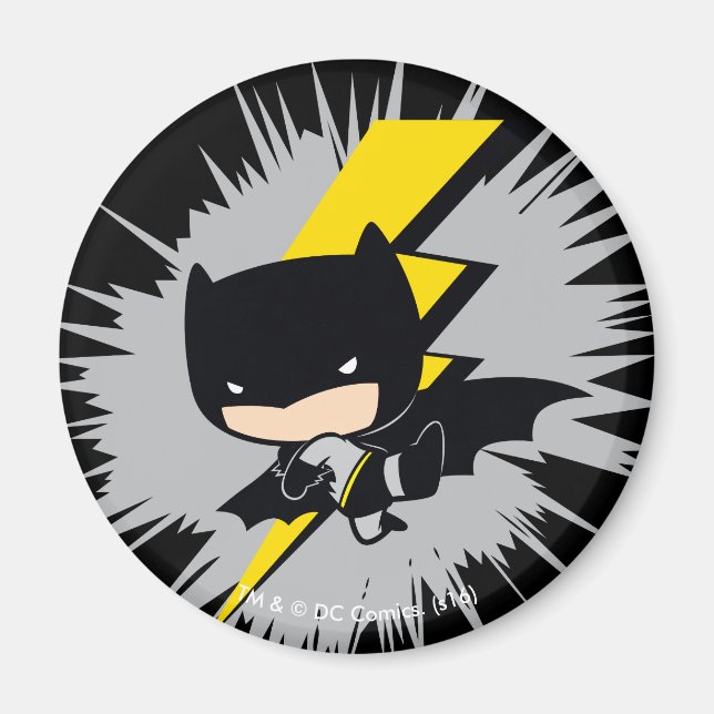 Chibi Batman Lightning Kick Magnet (Front)