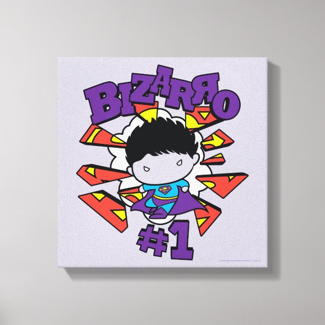 Chibi Bizarro #1 Canvas Print (Front)