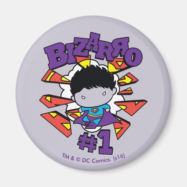Chibi Bizarro #1 Magnet (Front)