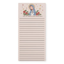 Chibi Blessed Mary Notepad