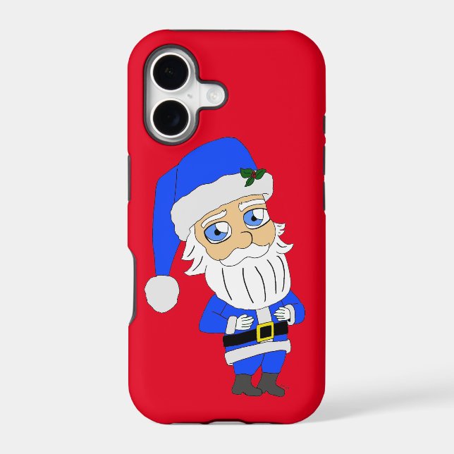 Chibi Blue Suit Santa (Back)
