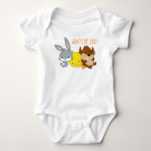 Chibi BUGS BUNNY™, TWEETY™, & TAZ™ Baby Bodysuit