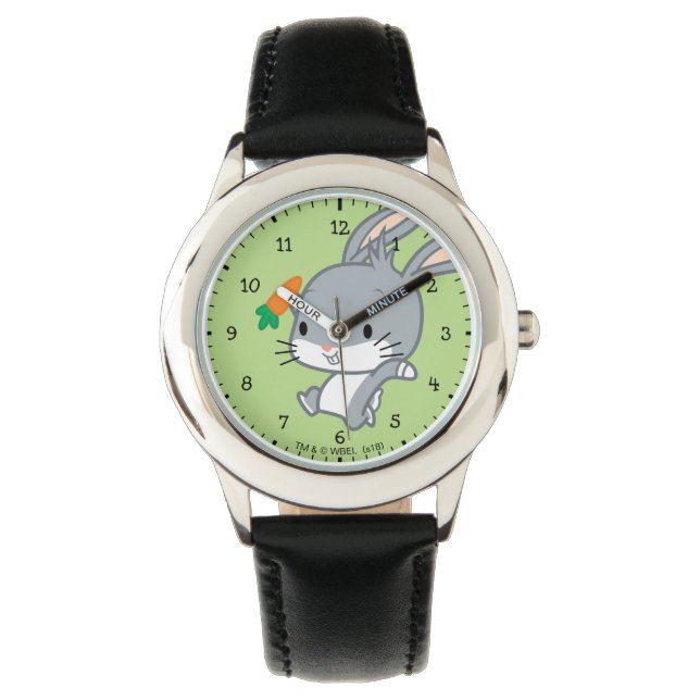 Chibi BUGS BUNNY™ With Carrot Watch (Front)